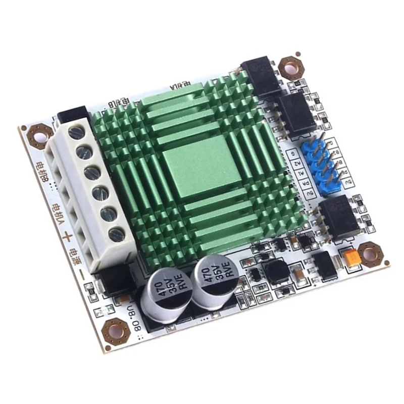 BNVN-High Power Dual Channel H Bridge DC Motor Treiber Modul 12V-30V 60A Smart Auto Roboter H-Brücke Treiber Geschwindigkeit Controller