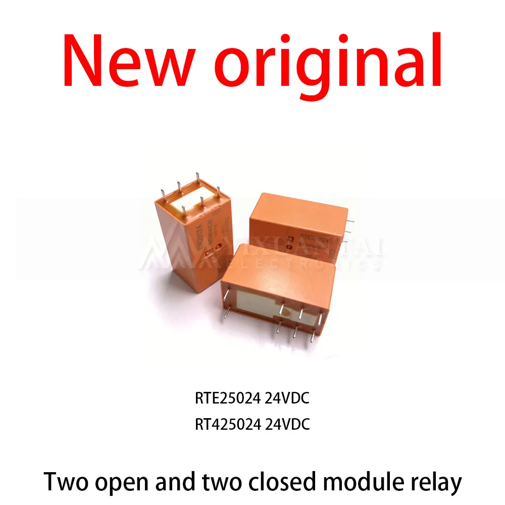 1Pcs/Lot New original  RTE25024 24VDC RT425024 24VDC Two open and two closed module relay