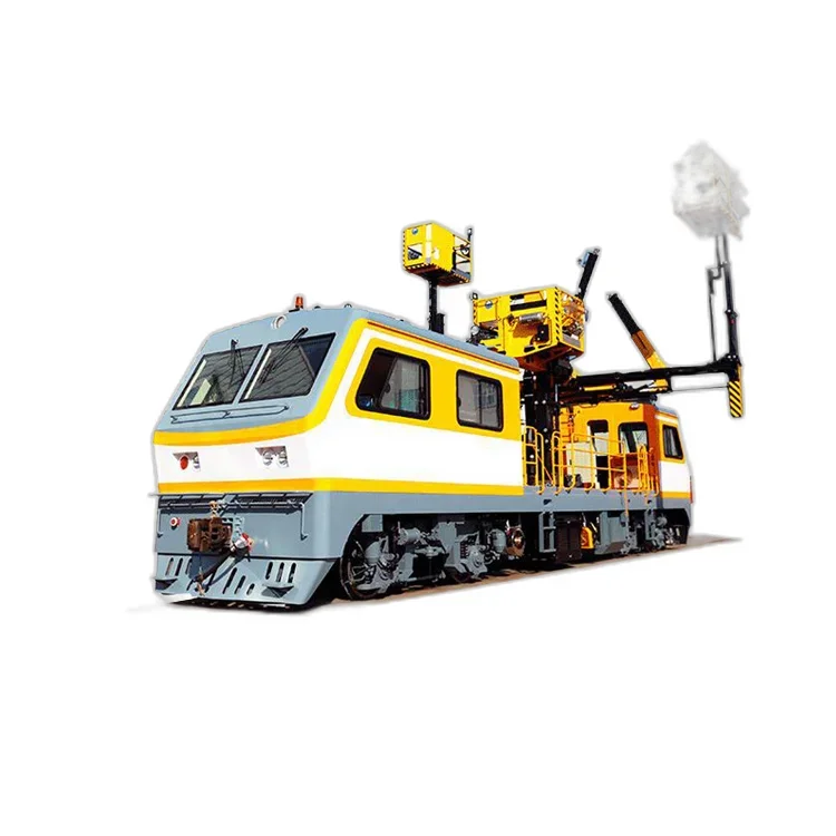 Railway Track Catenary Inspection and Construction Vehicle