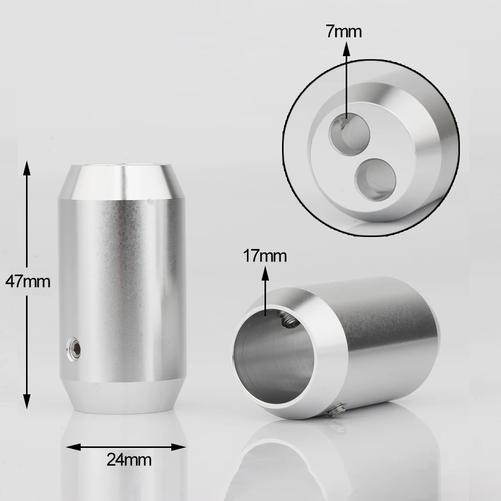 A1707L37 Preffair Speaker Cable Audio Wire Pant Boot 1 to 2 Y splitter 17mm Diameter DIY Audio Cable HIFI 2x7mm