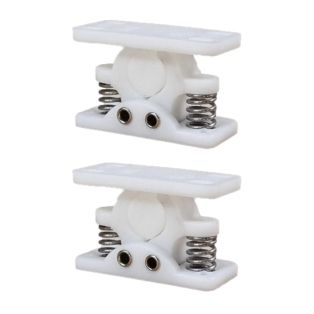 

2PCS Door Retainer Spring Lock Plastic Door Latch Collision Impact Equipment Movable Cabinet Buckle Lock Caravana Camper Parts