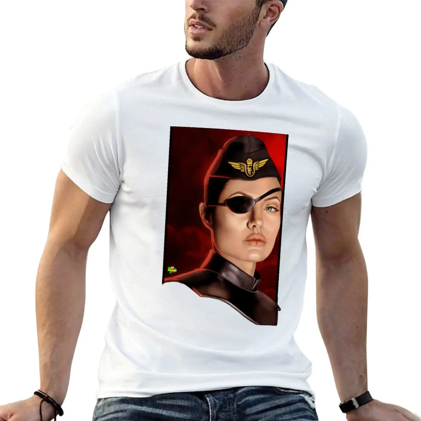 

Angelina Jolie - Sky captain and the world of tomorrow T-Shirt t shirts for man cotton soft essential t shirt T-Shirt
