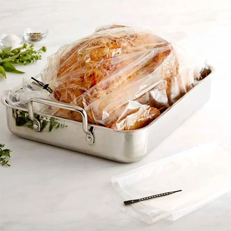 30/50 pcs High-Temperature Resistant Oven Bags  Perfect for Roasting Chicken, Baking, and Cooking Tools, PET Baking Bags