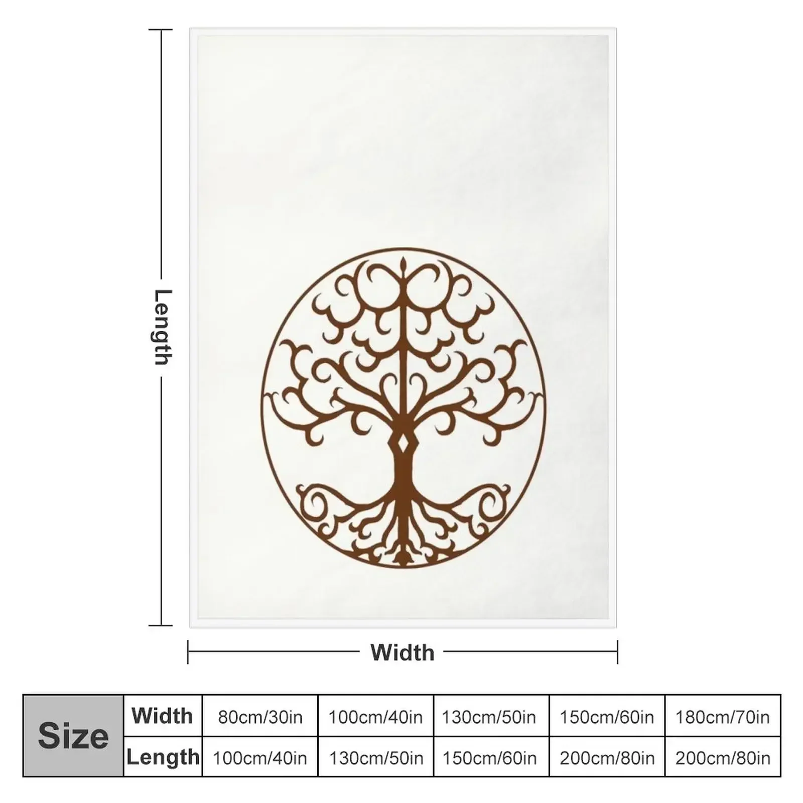 Noxchi Tree of life Throw Blanket Soft Plush Plaid christmas decoration Blankets