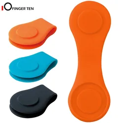 Silicone Golf Hat Clip Ball Marker Holder with Strong Magnetic Attach to Your Pocket Edge Belt Clothes Gift Drop Ship