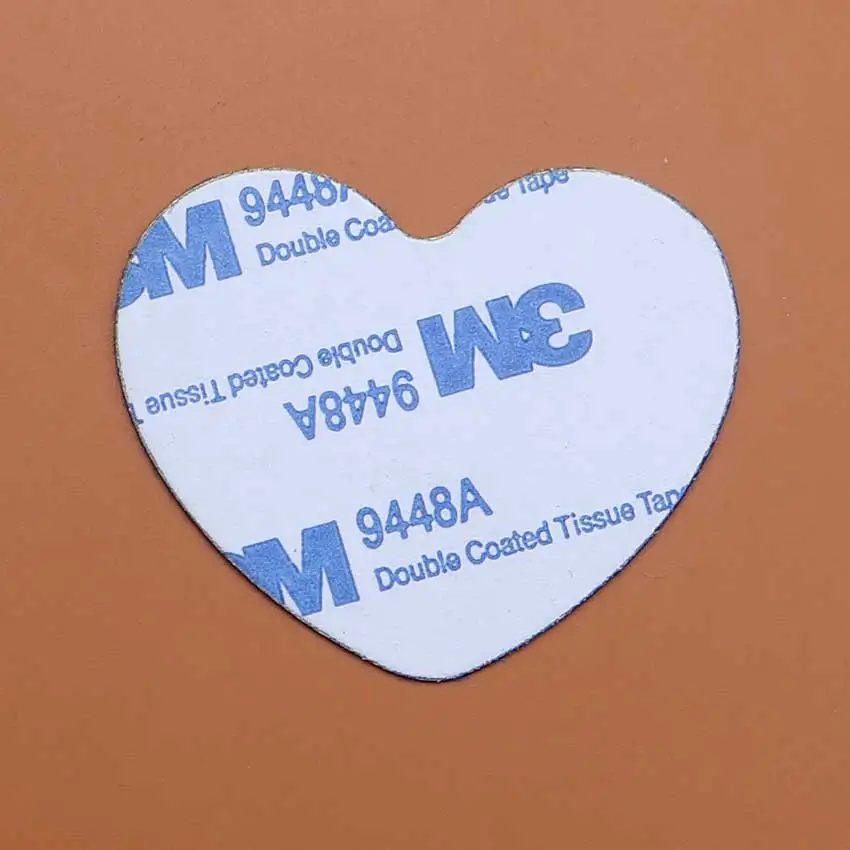 2pcs Cute Heart Magnetic Metal Plate For Car Mobile Phone Holder Universal Iron Sheet Disk Sticker Mount Magnet Stand For IPhone