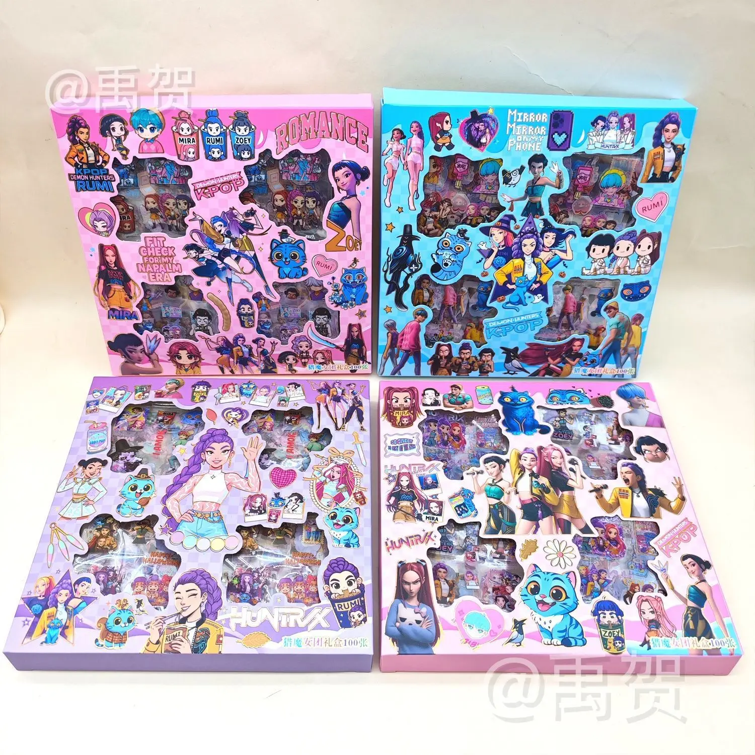 1-11 Stück K-POP Witch Hunters 100 Aufkleber-Geschenkset, handgefertigtes Notizbuch, exklusive dekorative Aufkleber, DIY-Abziehbilder, 2022, trendiges neues A