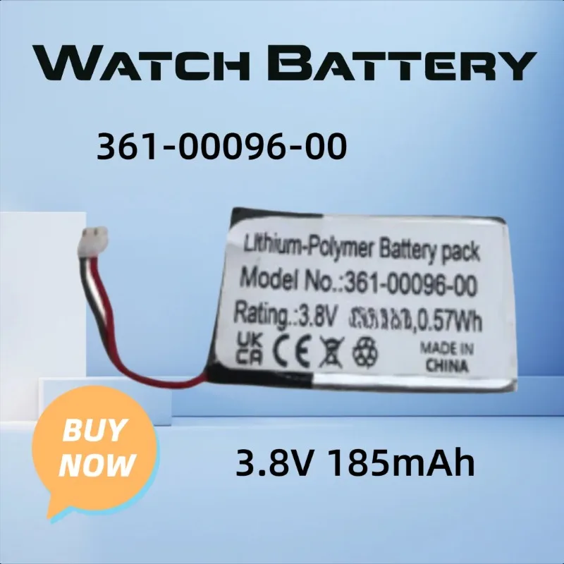 

For Garmin Fenix5s Watch Battery 361-00096-00 3.8V 185mAh