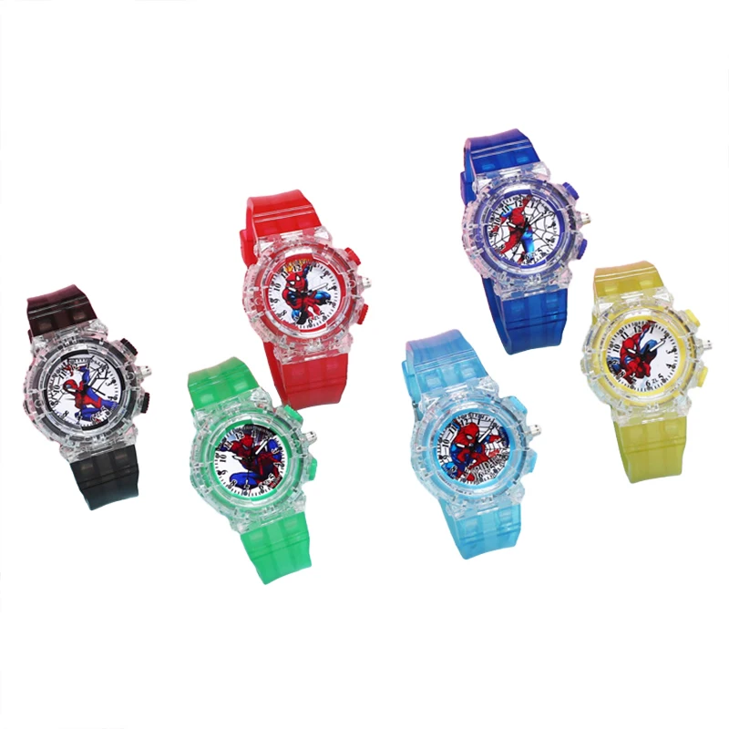 Mininstants-Montre-bracelet à quartz SpidSuffolk Shoous pour enfants, montre-bracelet de sport plonger oyante, dessin animé Marvel, garçons et étudiants, cadeaux de Noël pour enfants