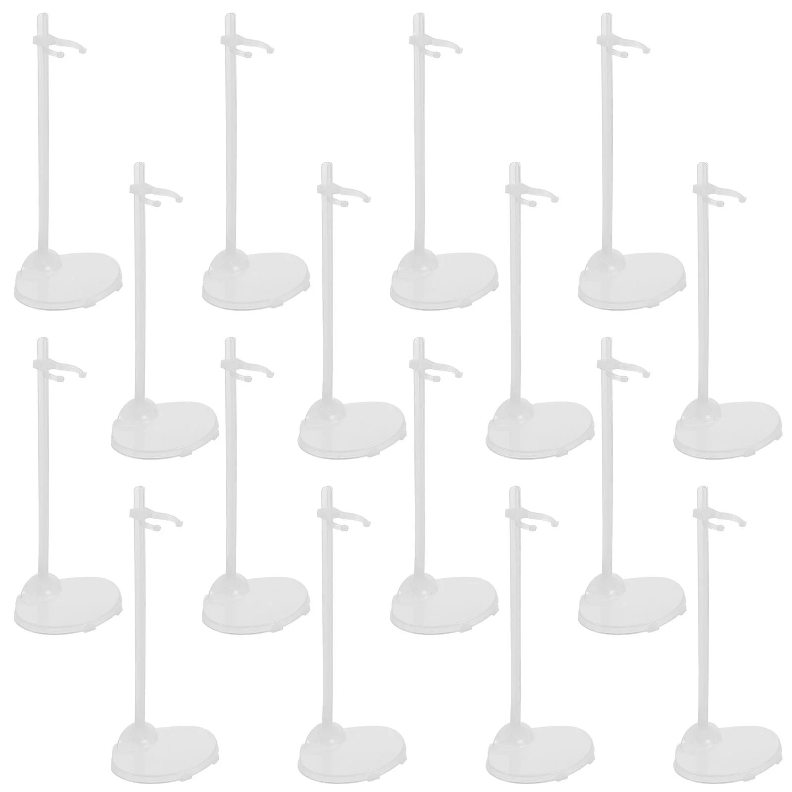 15 Pcs Standing Display Rack Stands Figurine Shelf Show Holder Bracket Support Base