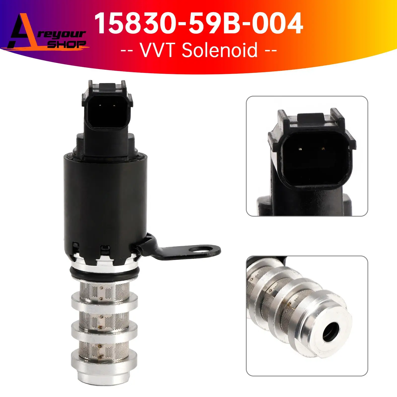 15830-59B-004 Solenóide VVT para Honda Accord Civic CR-V Acura 2016 2017 2018 2019 2020 2021-2025