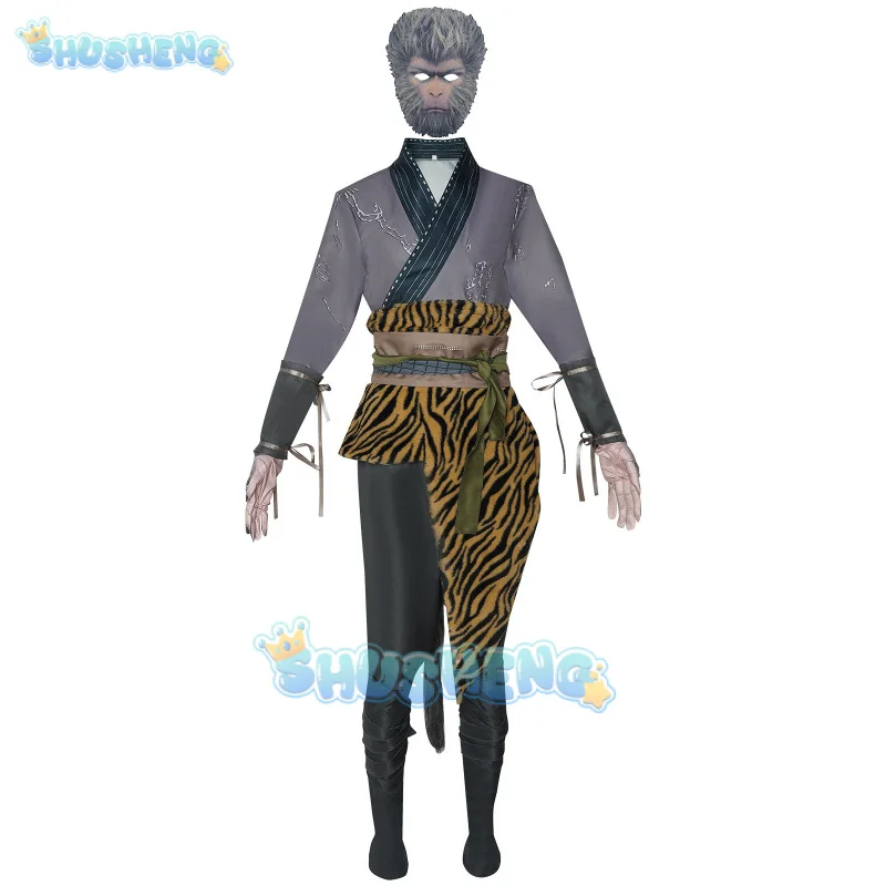 

Black Myth Cos Wukong Cosplay Anime The Destined One Adults Costume Woman Man New Game Wukong Fancy Stage Costume