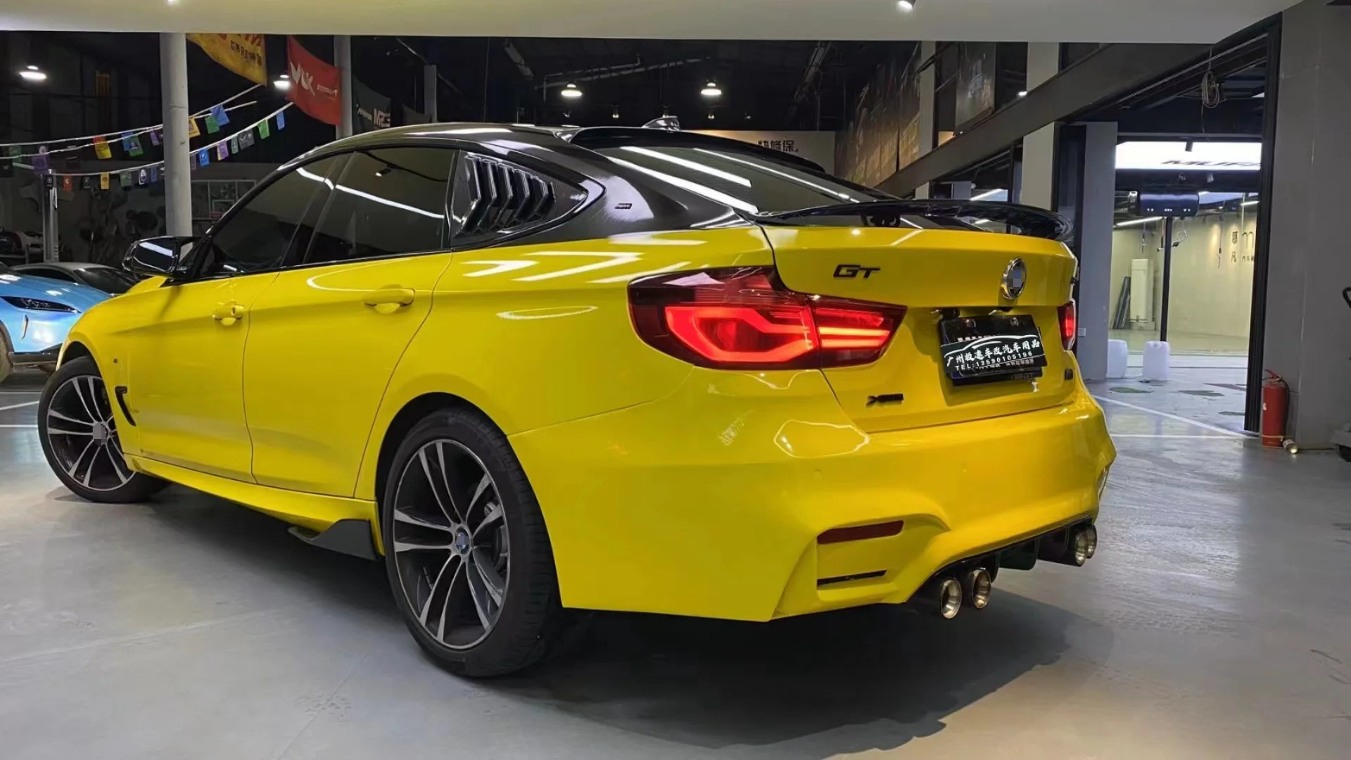 front rear bumper body kit for bmw 3 series GT for M4 Body kit car part