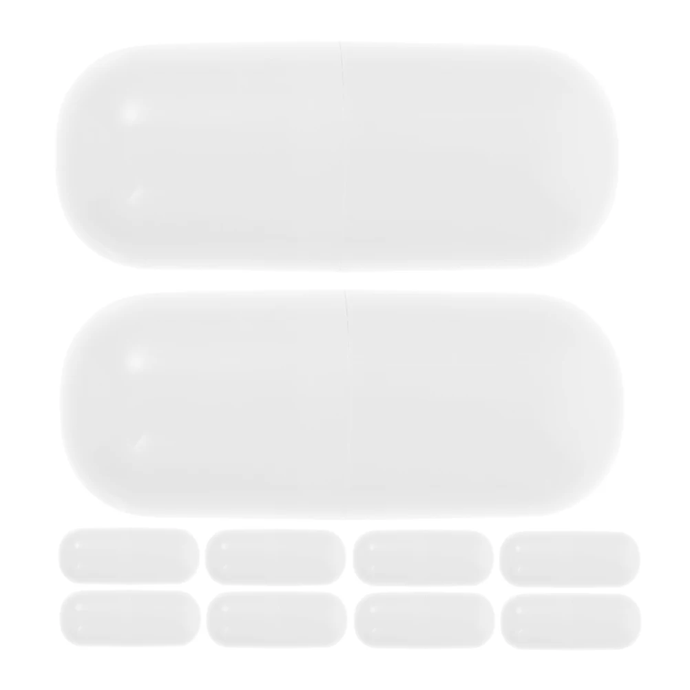 

10pcs Lipstick Packaging Boxes Mini Portable Empty PP Lip Balm Containers Gloss Travel Case Beauty Accessories Storage