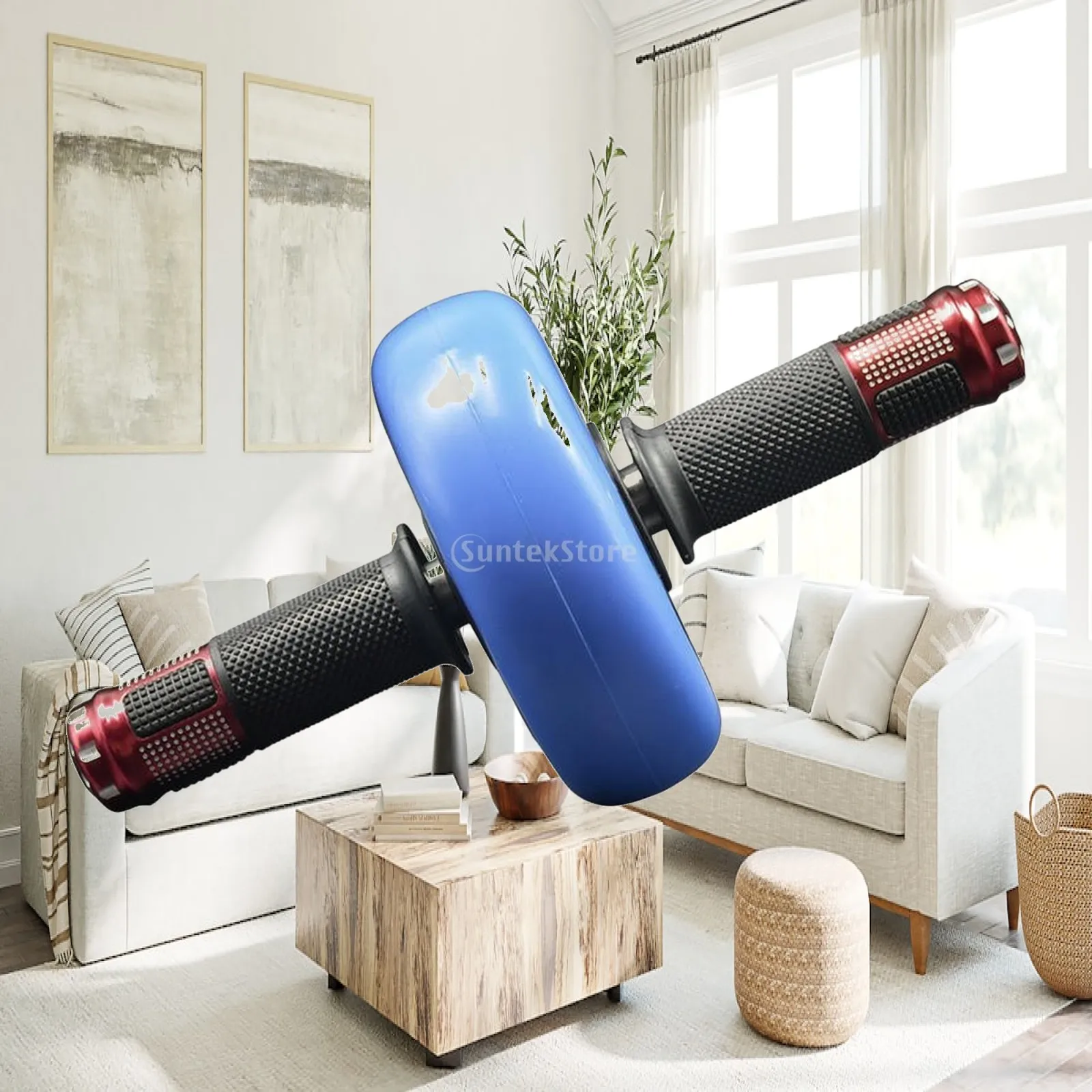 Fitness Device for Stomach and Back Abdominal Exercise Roller with Steel Construction for Core Stability