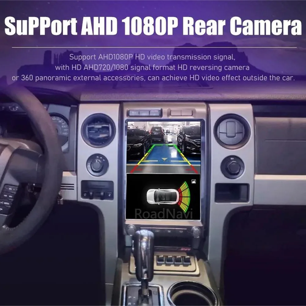 Autoradio Qualcomm da 14,5 '' per Ford F150 2013-2014 Lettore multimediale per auto Wireless Carplay 4G 360