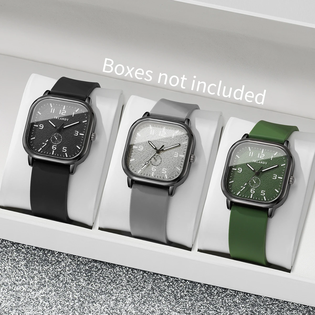 Модные квадратные женские часы, повседневные кварцевые часы с силиконовым ремешком, спортивные наручные часы для мужчин, женщин, студентов (без коробки)