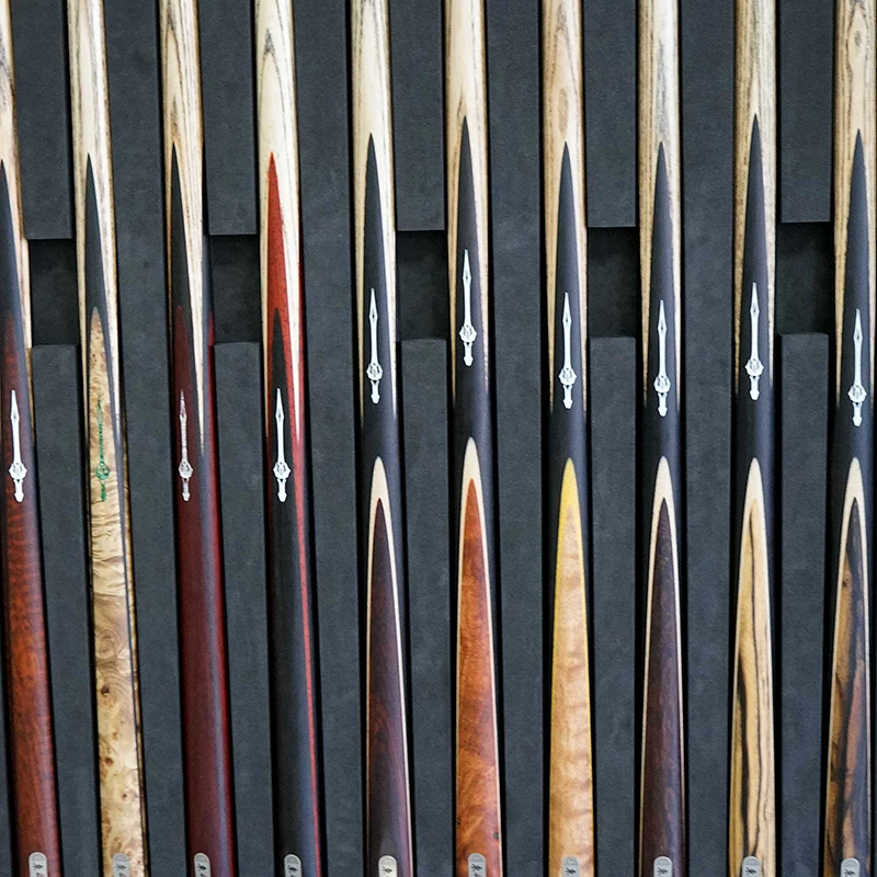 

2026 Hot Selling High-quality Snooker Cue 9.5mm White Wax Wood Inlay Craft Wholesale Price 145CM Handmade Cue