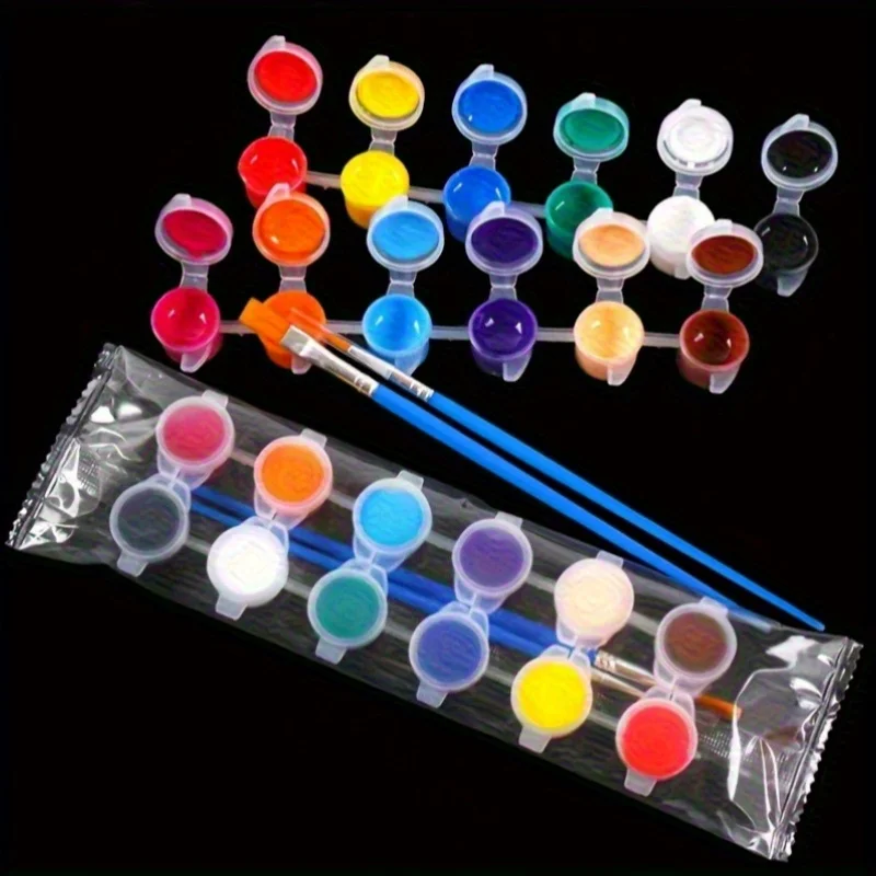 12 Colors Suitable for Craft Hand Painting Colorful Graffiti DIY Painting And Crafts - Ideal Gift for holiday