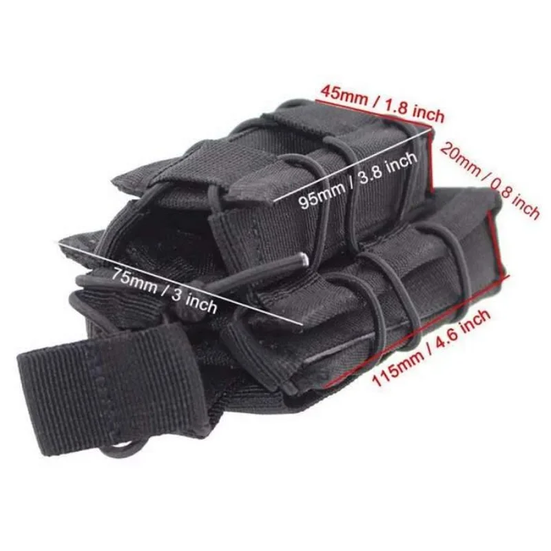 Tactical Interphone Hanging Bags Field Vest Fanny Pack For Outdoor Camping Climbing Hiking Walkie Talkie Cover Case Waist Bags