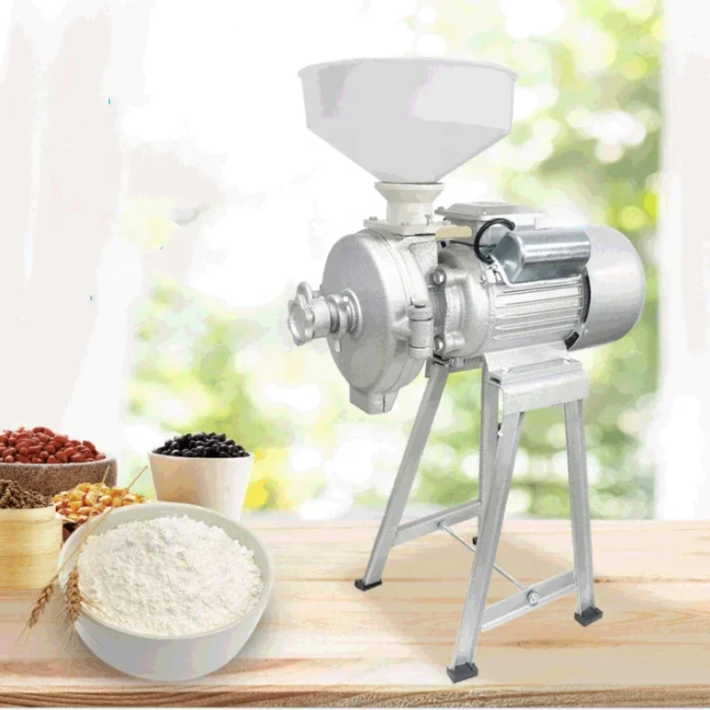 Small Home Use Grains Grinder Wet And Dry Grain Milling Machine Efficient Grain Mill Grinder for Kitchen