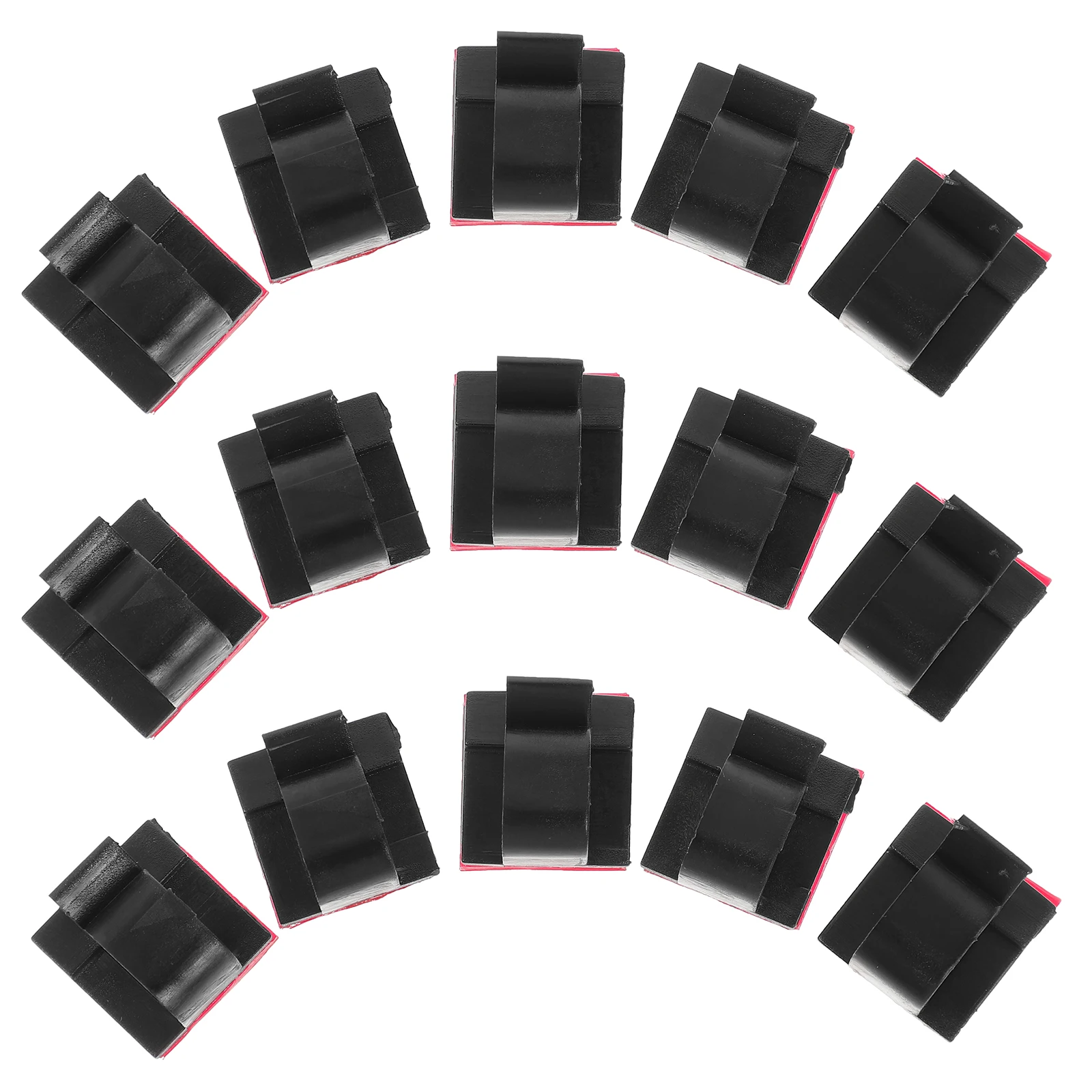 

100pcs Cable Fix Clips Wire Wall Clips Adhesive Cable Clamps Multi-Functional Wire Management Cord Organizer Holders For Car