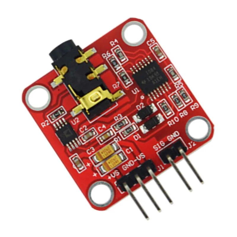 EMG-sensormodule: spier-analoog signaalverwervingsbord voor ruwe EMG-signaalverwerking en biometrische ontwikkeling" voor Arduino