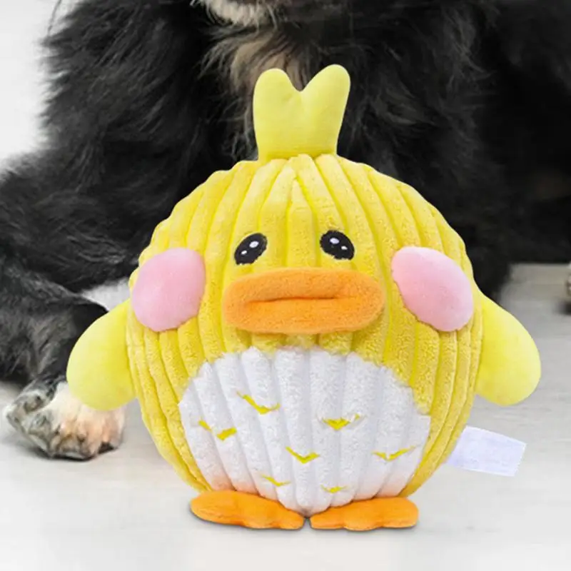 Jouet en peluche rebondissant pour animaux de compagnie avec fonction IkMusic, son coule, perfectionnable et lavable, jouet pour chien