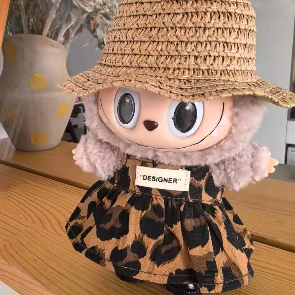 17cm Labubu Doll Clothes Outfit Accessories For Korea Kpop Exo Labubu Idol V1 V2 Skirt sweater Clothing Gift