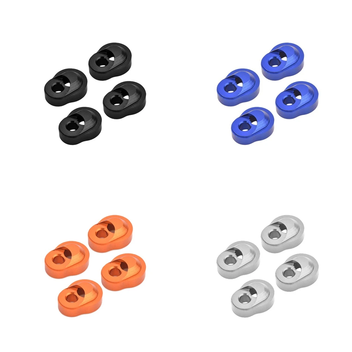 GPM Aluminum 7075 Suspension Pin Retainer For TRAXXAS 1/5 X-Maxx 6S/8S 1/6 XRT 8S-78086-4