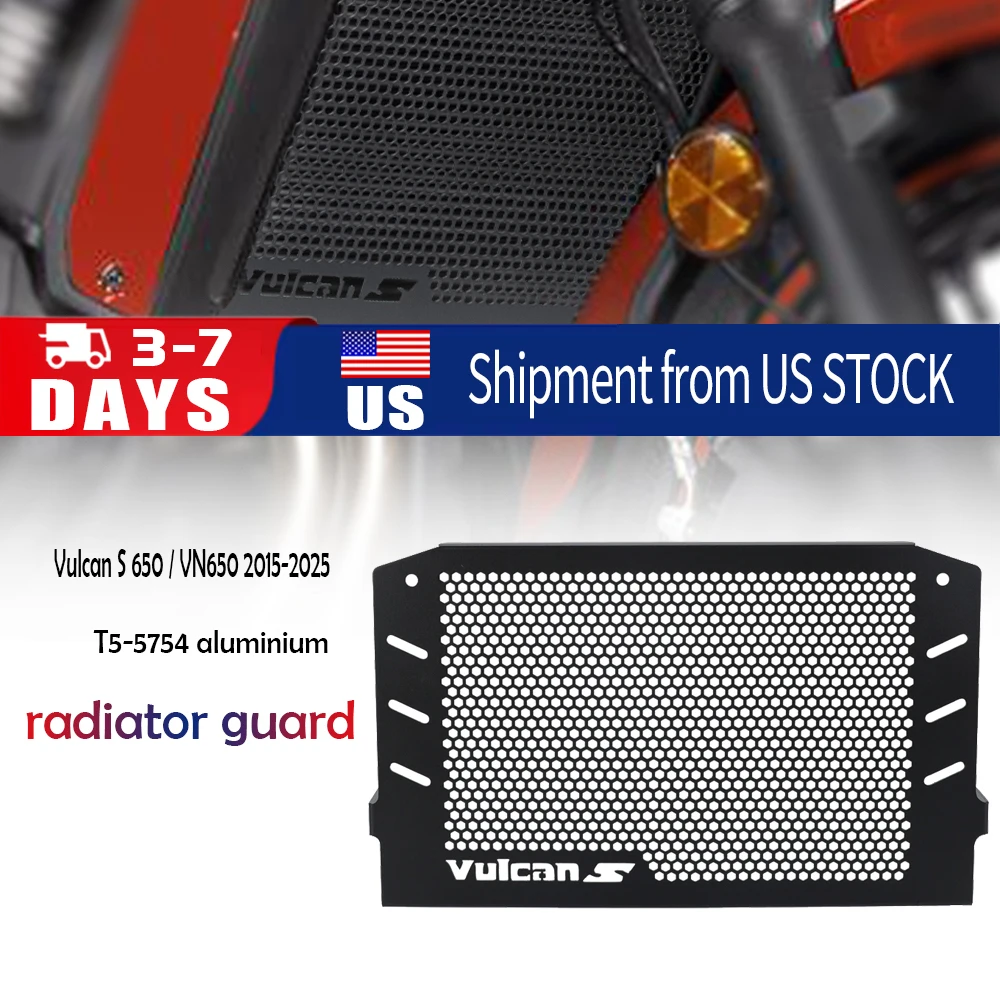 لكاواساكي فولكان S 650 S650 EN650 VN650 2015 - 2025 دراجة نارية الملحقات المبرد الحرس حماية غطاء مصبغة حامي