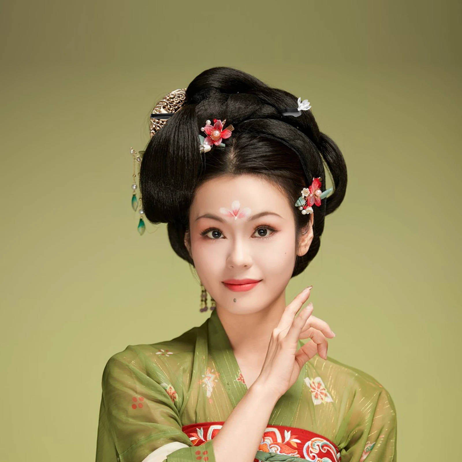 

Elegant Chinese Style Wooden Hairpin For Women Traditional Bridal Wedding Hair Accessory Bun Styling Pin Headwear Decorative