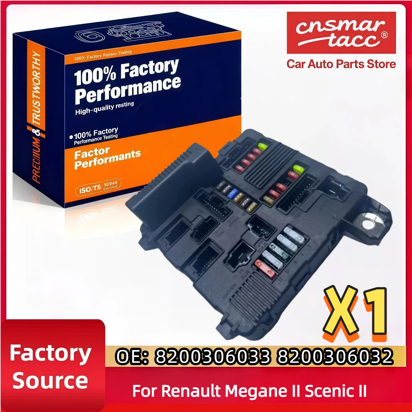 Reemplazo del módulo de caja de fusibles para Renault Megane II 8200306032 8200306033