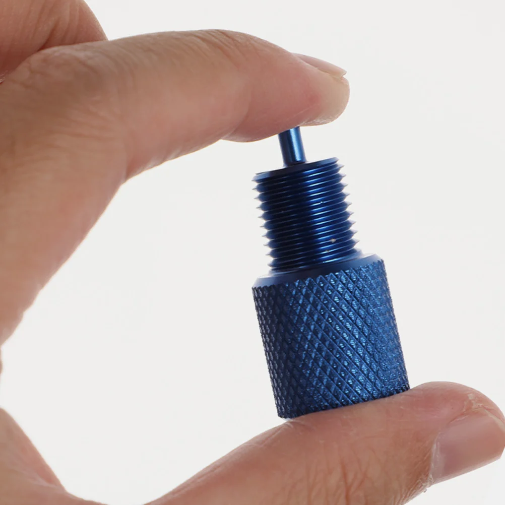 

2Pcs Brake Proportioning Valve Bleeder Tools Aluminum Proportion Valve Bleeder for Disc Drum Brake System Maintenance