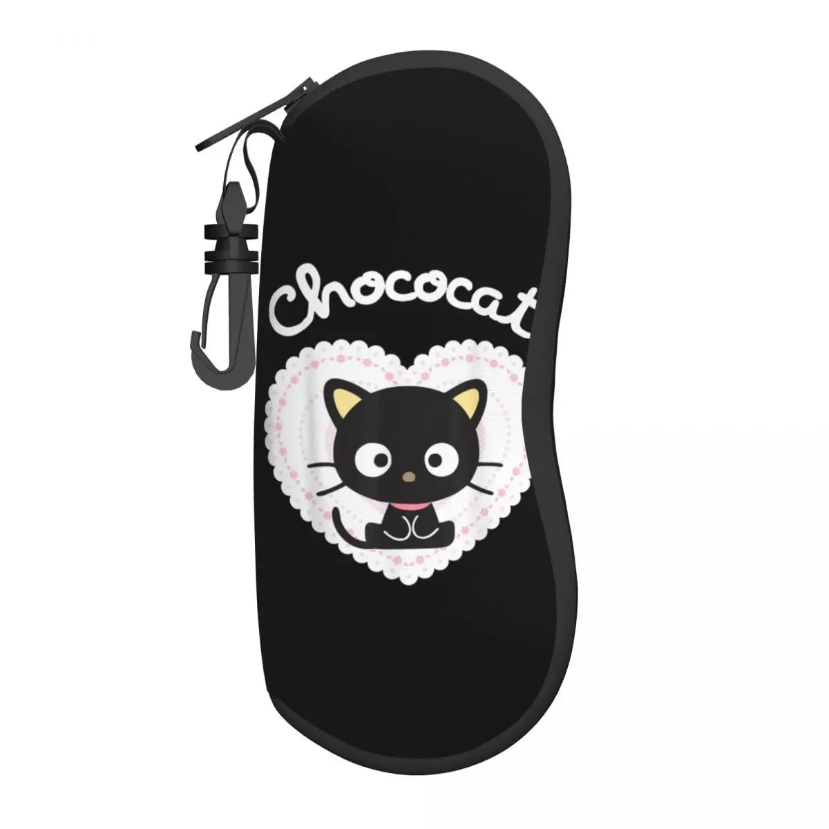 Chococat Sweet Valentine Glasses Case Travel Accessories Eyewear Storage Box Charming Eyeglasses Box