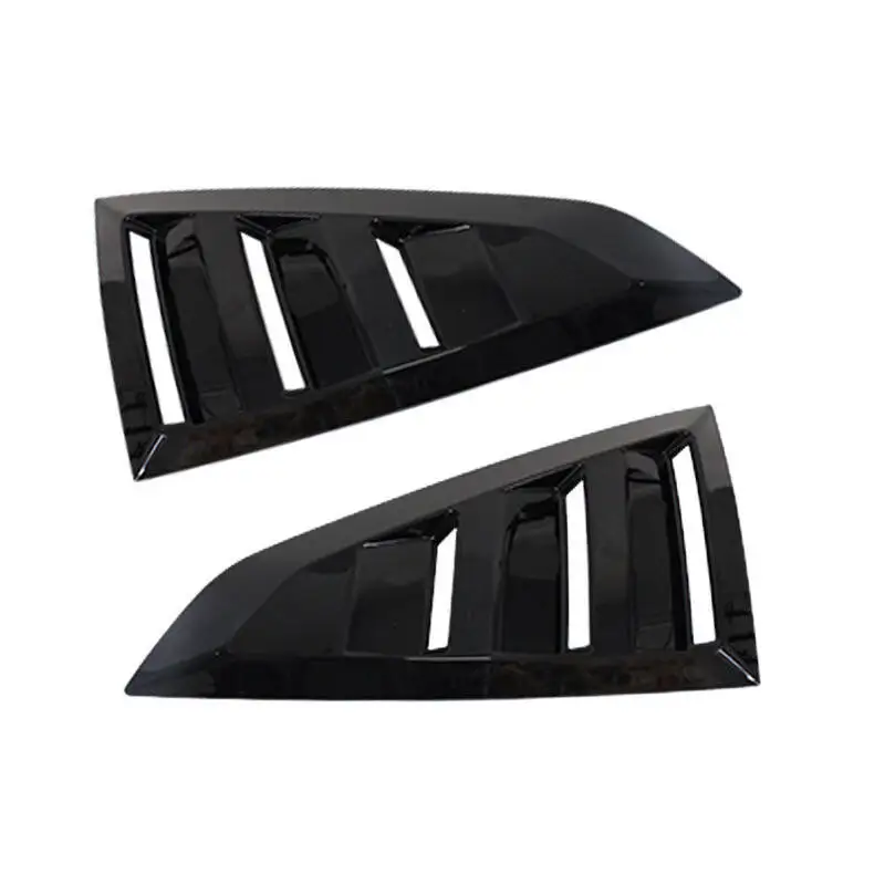 For Ford Mustang Dark Horse EcoBoost GT S650 2024 2PCS Car Rear Window C Pillar Sticker Triangle Panel Cover Trim Accessories