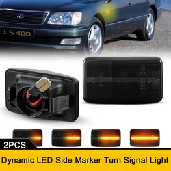 For Lexus LS400 UCF20 Toyota Land Cruiser Prado Corolla Wagon Celica Carina Starlet MR2 LED Blinker Arrow Turn Signal Lights