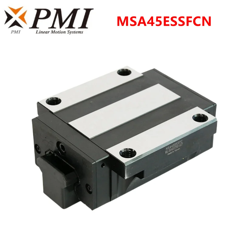 Taiwan PMI carriage MSA45E MSA45ESSFCN flange linear guide slider block MSA45E-N bearing for CO2 laser machine CNC router MSA45