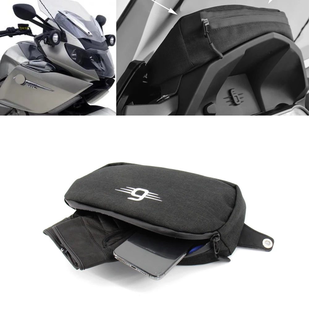 For K1600B K1600GT K1600GTL K1600storage bag Modern waterproof motorcycle handlebar travel bag