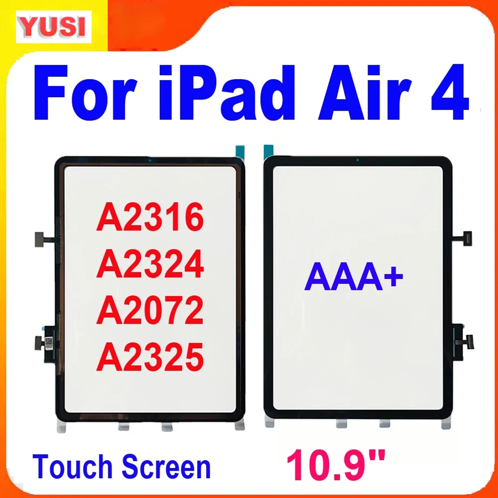 

Сенсорный экран 10,9 дюйма для iPad Air 4, сенсорный экран Air4, 4-го поколения 2020 A2316 A2324 A2072 A2325, дигитайзер сенсорного экрана, передняя стеклянная панель, инструменты