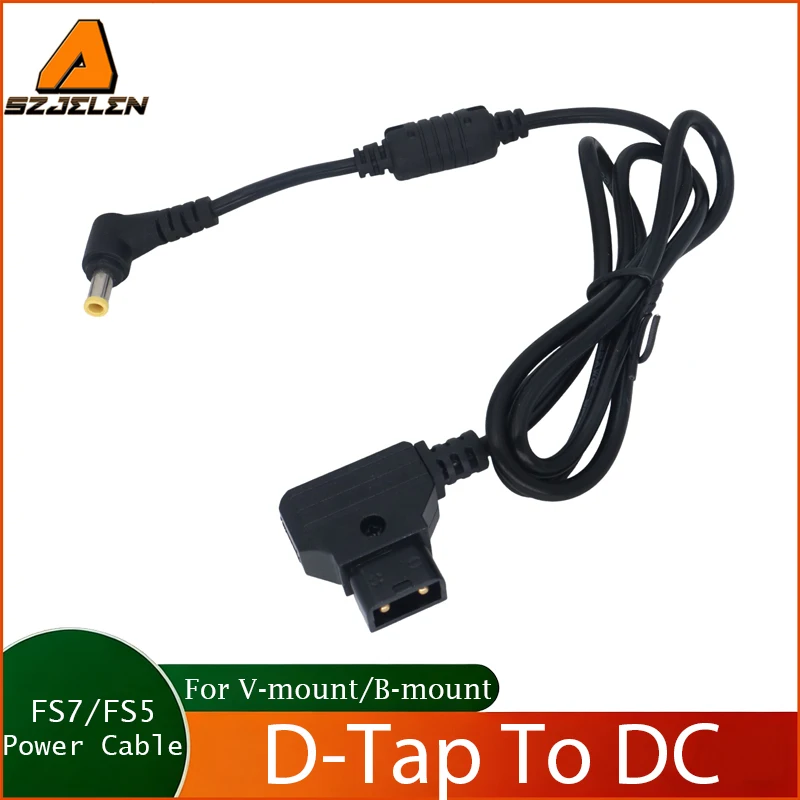 New Arriving D-Tap to DC2.5 Power Cable For Sony PXW FS7 and Sony PXW FS5 Camcorder Camera