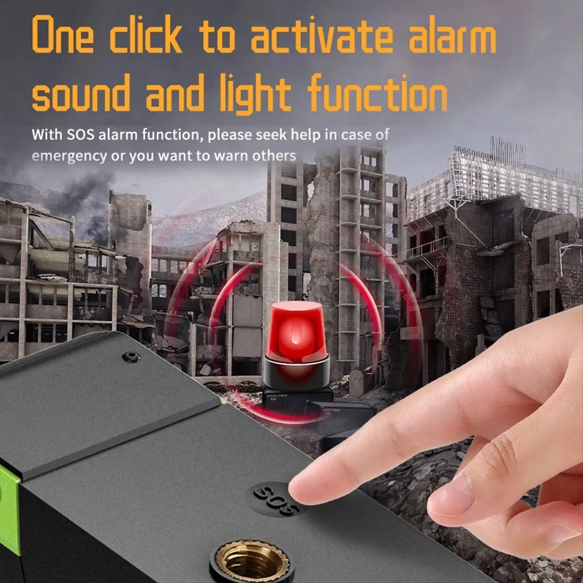 HowAA87 Hand Crank Solar Radio Bluetooth-Compatible Speaker Emergency LED Flashlight Power Bank Audio Device Dark Grey