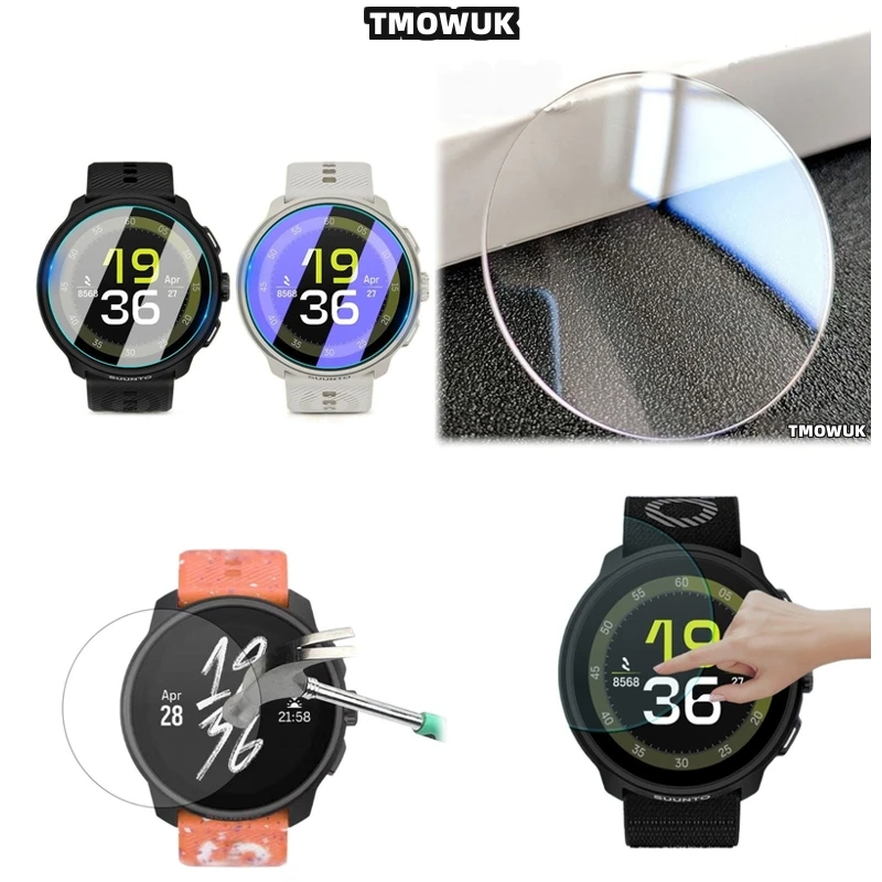 

For SUUNTO RUN Screen Protector Accessories Tempered Glass Film HD Clear 9H Anti - Scratch Watch