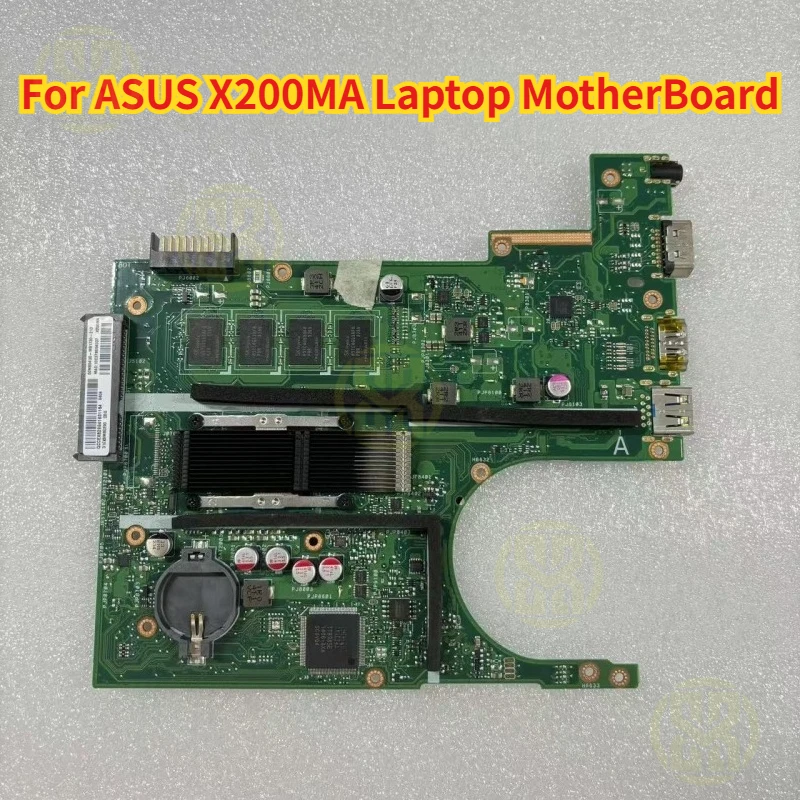 

Материнская плата для ноутбука ASUS X200MA N2815, 2 ГБ, тест в порядке