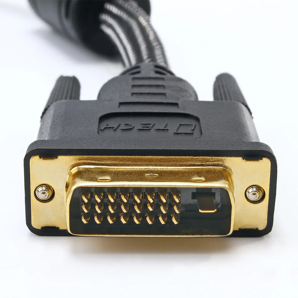 2PCS 3M DVI CABLE 24+1, 18+1 , 24+5, 18+5 Triple-layer Shielding OEM Is Offered