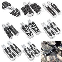 Front & Rear Motorcycle Foot Pegs Footrests For Triumph Thunderbird Sport Bonneville SE T100 America Speedmaster Adventurer