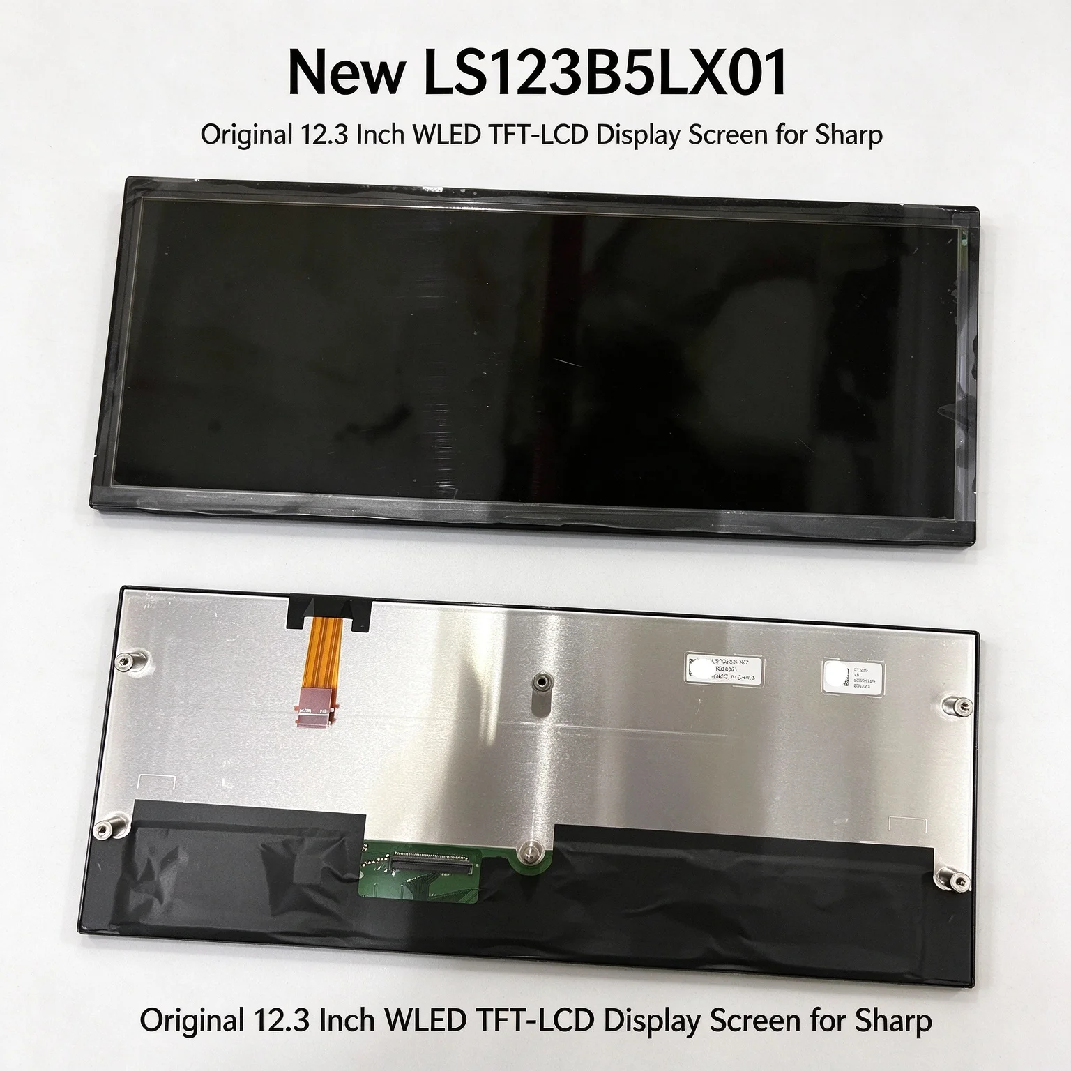 New LS123B5LX01 Original 12.3 Inch WLED TFT-LCD Display Screen for Sharp