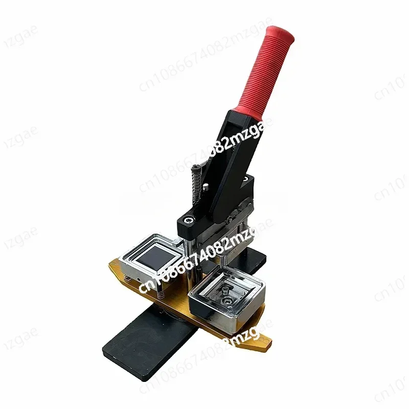 2025 NEW 63.5x63.5mm Rectangle Magnet Maker - Custom Photo Fridge Button Machine Kit for DIY Projects