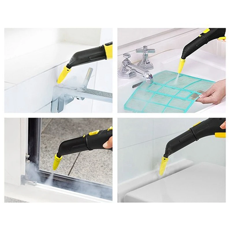 Accesorios para Limpiador de vapor de mano Karcher SC3, boquilla potente SC1 SC2, cabezal de cepillo SC4 SC5, cepillo redondo SC7 CTK10