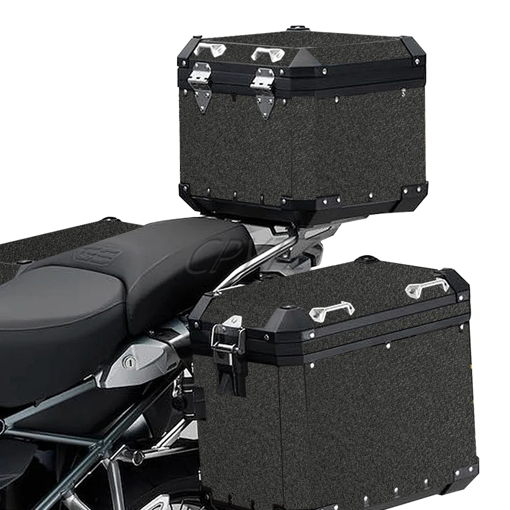 Fit For R1250GS F850GS R1200GS ADV Adventure Motorcycle Stickers Top Case Panniers Protective Decal Aluminum Luggage Box Sticker